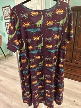 Disney Animal Kingdom Dinosaur Ride Ambrie Dress size xL with pockets